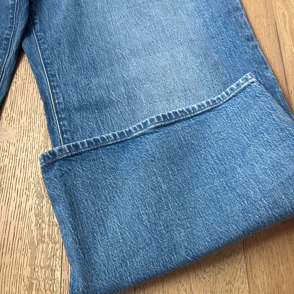 J.Crew Wide-Leg Crop Jeans – Patch Pocket Front – Size 31 – Winter Capsule Denim - Picture 5 of 7